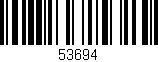 Código de barras (EAN, GTIN, SKU, ISBN): '53694'