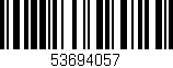 Código de barras (EAN, GTIN, SKU, ISBN): '53694057'