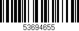 Código de barras (EAN, GTIN, SKU, ISBN): '53694655'