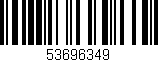 Código de barras (EAN, GTIN, SKU, ISBN): '53696349'