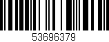 Código de barras (EAN, GTIN, SKU, ISBN): '53696379'