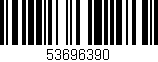 Código de barras (EAN, GTIN, SKU, ISBN): '53696390'