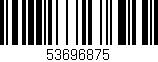 Código de barras (EAN, GTIN, SKU, ISBN): '53696875'