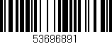 Código de barras (EAN, GTIN, SKU, ISBN): '53696891'