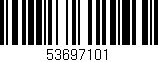 Código de barras (EAN, GTIN, SKU, ISBN): '53697101'