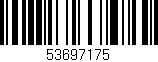 Código de barras (EAN, GTIN, SKU, ISBN): '53697175'