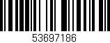 Código de barras (EAN, GTIN, SKU, ISBN): '53697186'