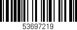 Código de barras (EAN, GTIN, SKU, ISBN): '53697219'