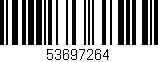Código de barras (EAN, GTIN, SKU, ISBN): '53697264'