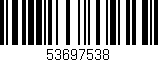 Código de barras (EAN, GTIN, SKU, ISBN): '53697538'
