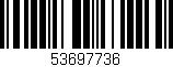 Código de barras (EAN, GTIN, SKU, ISBN): '53697736'