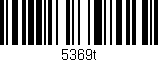 Código de barras (EAN, GTIN, SKU, ISBN): '5369t'