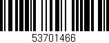 Código de barras (EAN, GTIN, SKU, ISBN): '53701466'