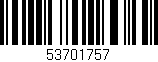 Código de barras (EAN, GTIN, SKU, ISBN): '53701757'