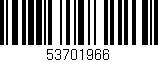 Código de barras (EAN, GTIN, SKU, ISBN): '53701966'