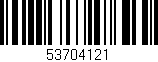 Código de barras (EAN, GTIN, SKU, ISBN): '53704121'