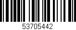 Código de barras (EAN, GTIN, SKU, ISBN): '53705442'