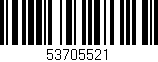 Código de barras (EAN, GTIN, SKU, ISBN): '53705521'