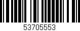 Código de barras (EAN, GTIN, SKU, ISBN): '53705553'