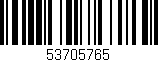 Código de barras (EAN, GTIN, SKU, ISBN): '53705765'