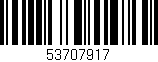 Código de barras (EAN, GTIN, SKU, ISBN): '53707917'