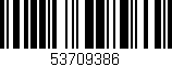 Código de barras (EAN, GTIN, SKU, ISBN): '53709386'