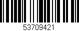 Código de barras (EAN, GTIN, SKU, ISBN): '53709421'