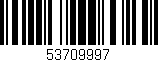 Código de barras (EAN, GTIN, SKU, ISBN): '53709997'