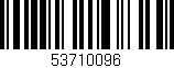 Código de barras (EAN, GTIN, SKU, ISBN): '53710096'