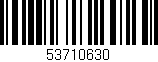 Código de barras (EAN, GTIN, SKU, ISBN): '53710630'