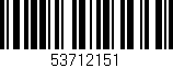 Código de barras (EAN, GTIN, SKU, ISBN): '53712151'