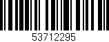 Código de barras (EAN, GTIN, SKU, ISBN): '53712295'