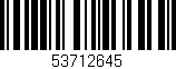 Código de barras (EAN, GTIN, SKU, ISBN): '53712645'