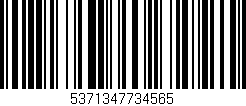 Código de barras (EAN, GTIN, SKU, ISBN): '5371347734565'