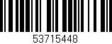 Código de barras (EAN, GTIN, SKU, ISBN): '53715448'
