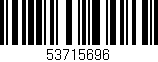 Código de barras (EAN, GTIN, SKU, ISBN): '53715696'