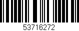 Código de barras (EAN, GTIN, SKU, ISBN): '53716272'