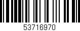 Código de barras (EAN, GTIN, SKU, ISBN): '53716970'