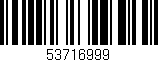 Código de barras (EAN, GTIN, SKU, ISBN): '53716999'