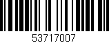 Código de barras (EAN, GTIN, SKU, ISBN): '53717007'