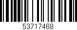 Código de barras (EAN, GTIN, SKU, ISBN): '53717468'