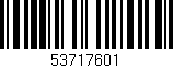 Código de barras (EAN, GTIN, SKU, ISBN): '53717601'