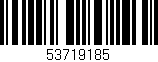 Código de barras (EAN, GTIN, SKU, ISBN): '53719185'