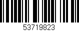 Código de barras (EAN, GTIN, SKU, ISBN): '53719823'