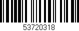 Código de barras (EAN, GTIN, SKU, ISBN): '53720318'