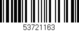 Código de barras (EAN, GTIN, SKU, ISBN): '53721163'