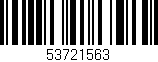 Código de barras (EAN, GTIN, SKU, ISBN): '53721563'