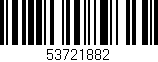Código de barras (EAN, GTIN, SKU, ISBN): '53721882'