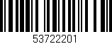 Código de barras (EAN, GTIN, SKU, ISBN): '53722201'