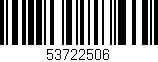 Código de barras (EAN, GTIN, SKU, ISBN): '53722506'
